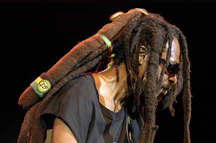 David Hinds of Steel Pulse - Photo by Lee Abel